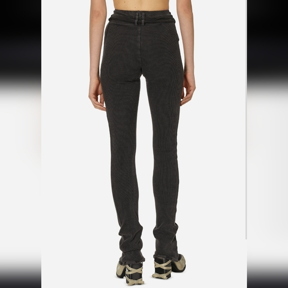 ssense OTTOLINGER Rib Lounge Pants Black Wash Large - Picture 7 of 16